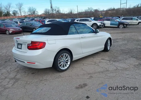 2016 BMW 228I z USA, uszkodzony, nr VIN WBA1K9C55GV322265